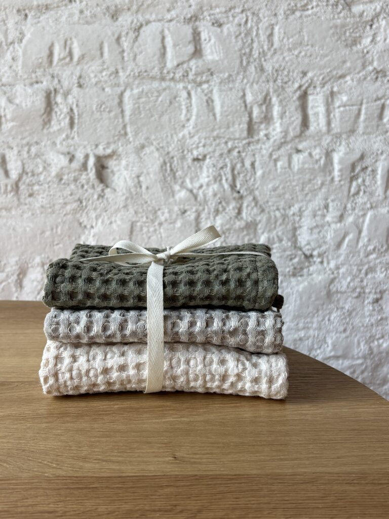 Vaflové mini ručníky, 3 ks