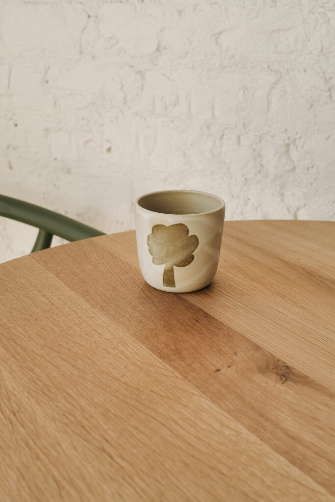 Hrníček čaj & cappuccino (béžový)